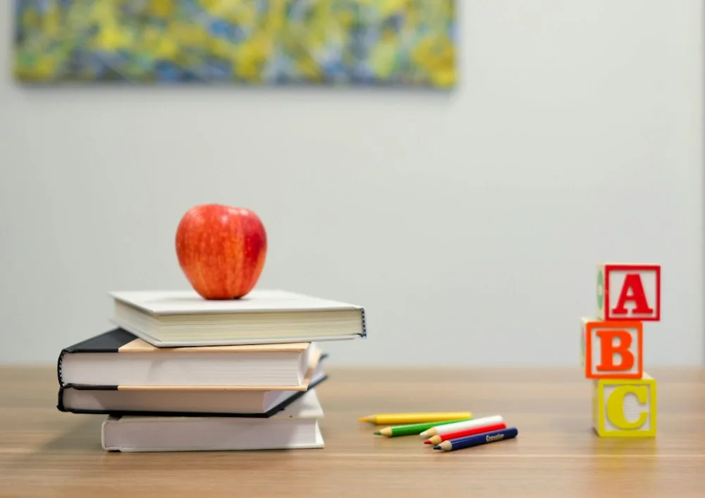 Illustrative photograph of an education and institutional learning environment
